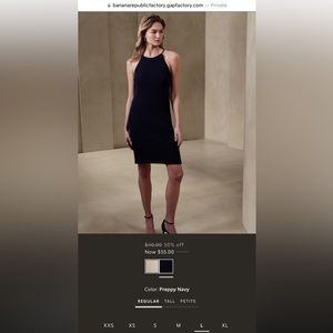 Never worn blue crochet mini dress